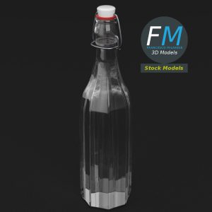 bottle-with-bracket-closure-closed-3d-model-obj-fbx-blend-pdf