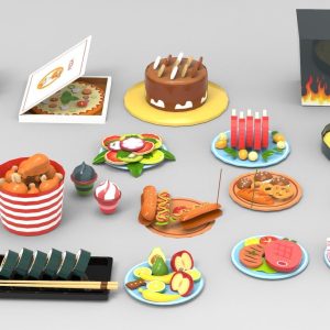 Cartoon Food Collection 02