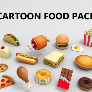 Cartoon Food Pack