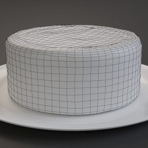 chocolate-cake-3d-model-low-poly-obj-fbx-blend-dae-mtl-abc