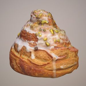 Croissant Pistachio Cake