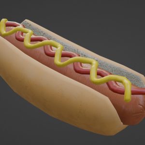 Hotdog hot dog on bun