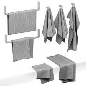 kitchen-towels-white-3d-model-max-obj