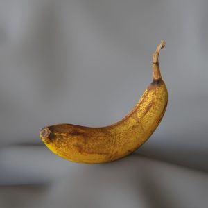 Unripe Banana 1 - 3D Scan